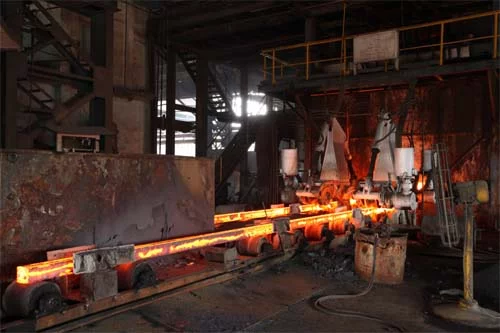 Shree TMT secondary cooling and hot charging process